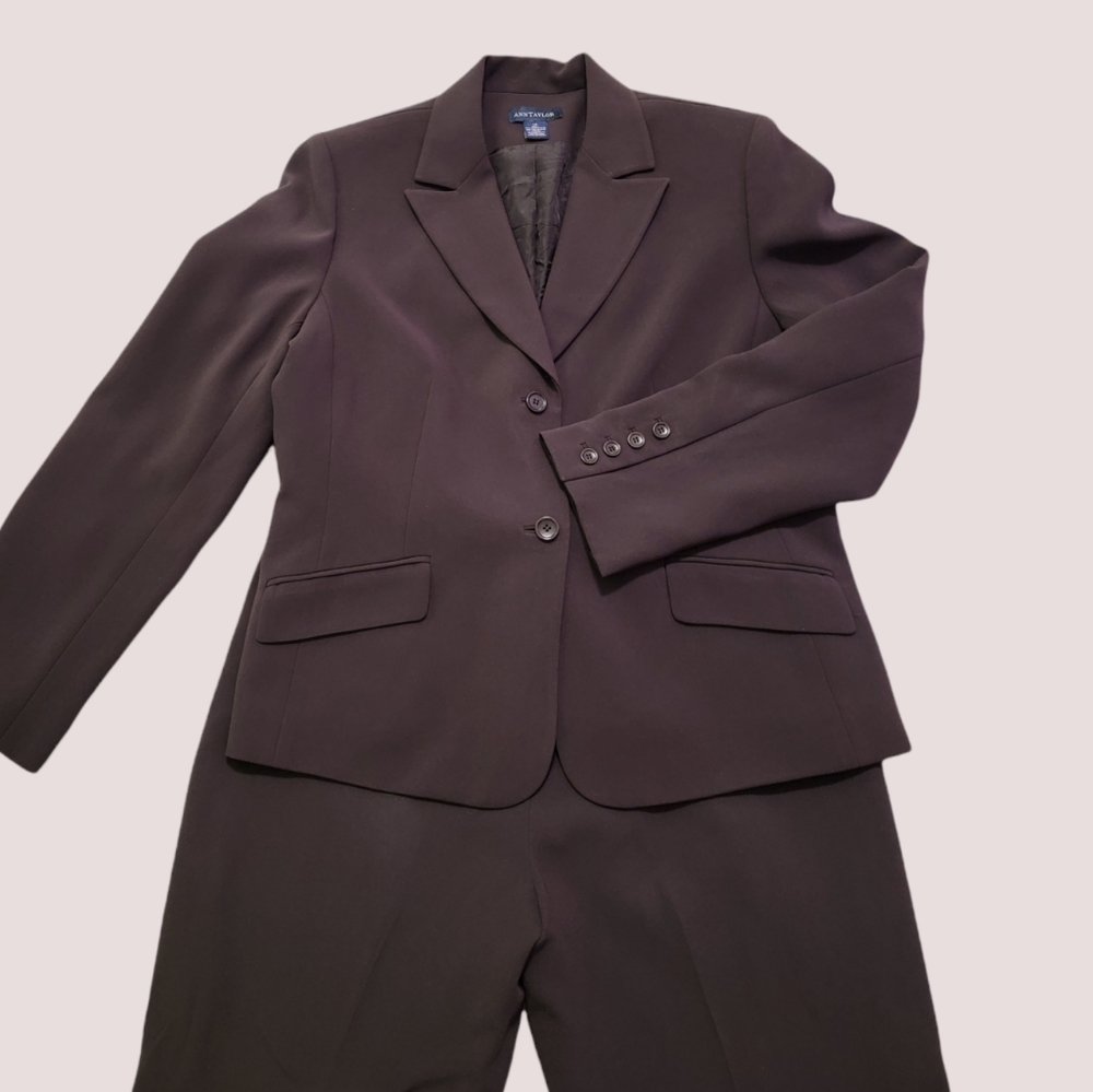 Ann Taylor brown suit set